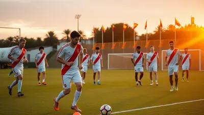 Club Atlético River Plate arrives in Spain for preseason